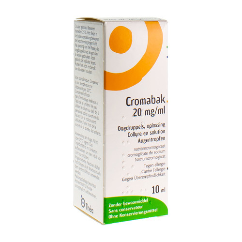 Cromabak 2% Collyre 10 ml