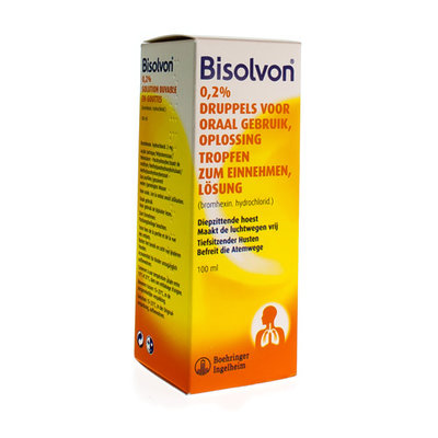 BISOLVON SOL ORAAL 1X100ML 2MG/ML