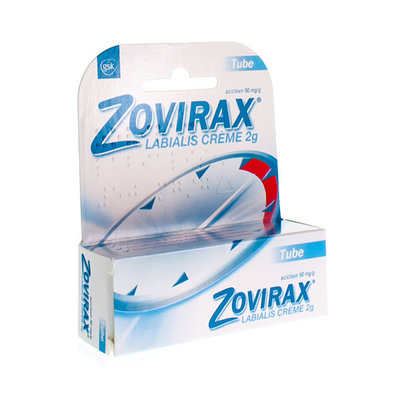 ZOVIRAX LABIALIS TUBE CREME 2G