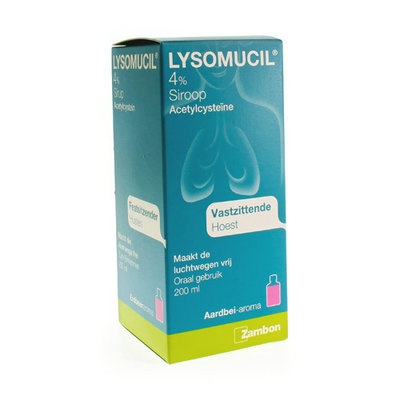 LYSOMUCIL 4% SIROOP 200ML