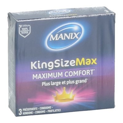 MANIX KING SIZE MAX CONDOMEN 3