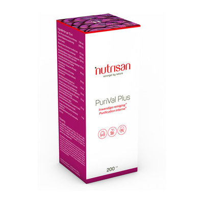 PURIVAL PLUS SIROOP 200ML NUTRISAN