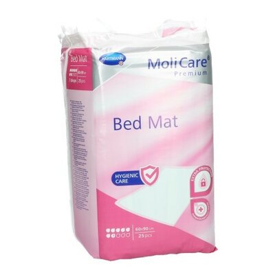 MOLICARE PREMIUM BED MAT 7 DROPS 60CMX90CM 25