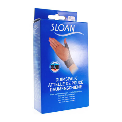 SLOAN CLASSIC DUIMSPALK ZWART L/XL