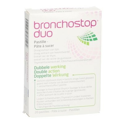 BRONCHOSTOP DUO PASTILLES 20