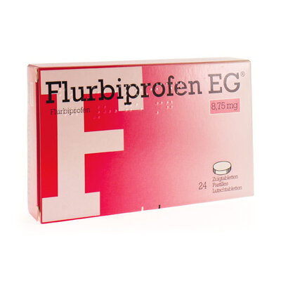 FLURBIPROFEN EG 8,75MG ZUIGTABLETTEN 24