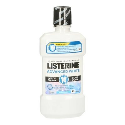 LISTERINE ADVANCED WHITE MONDSPOELING MILD 500ML