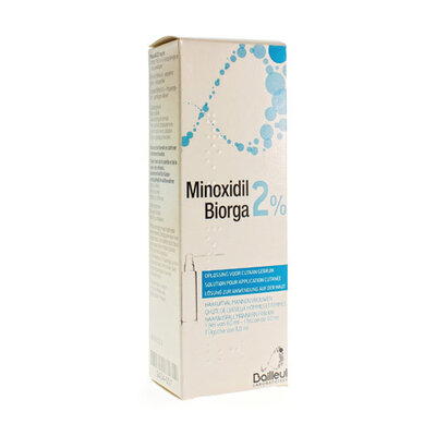 MINOXIDIL BIORGA 2% OPL CUTAAN KOFFER FL 1X60ML