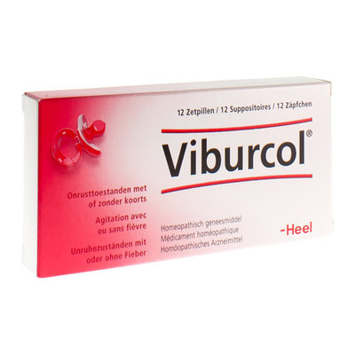 VIBURCOL SUPPO 12 HEEL