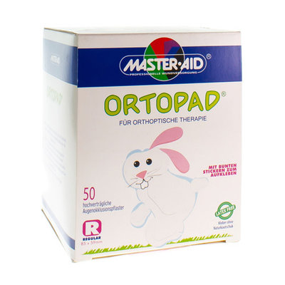 ORTOPAD WIT REGULAR OOGPLEISTER 50