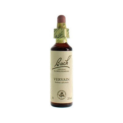 BACH FLOWER REMEDIE 31 VERVAIN 20ML