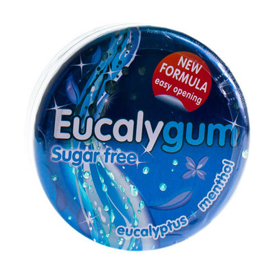 EUCALYGUM PECTORALE GOMMETJES ZONDER SUIKER 40G