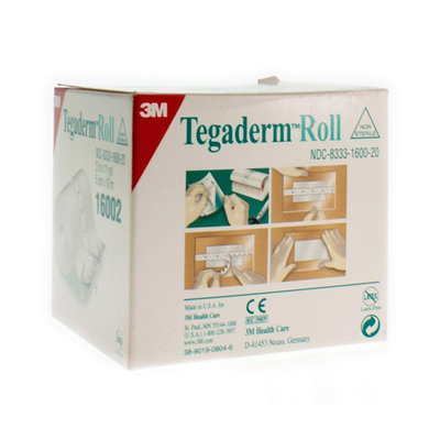 TEGADERM ROLL 3M FILM TRANSP. 5CMX10M 1 16002