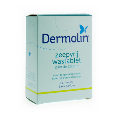 DERMOLIN ZEEPVRIJ WASTABLET N/PARF NF 100G