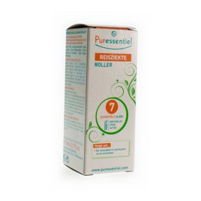 PURESSENTIEL ROLLER REISZIEKTE 7 ESS OLIE 5ML