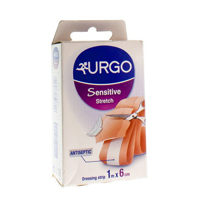 URGO SENSITIVE VERBAND STRETCH 1MX6CM 1