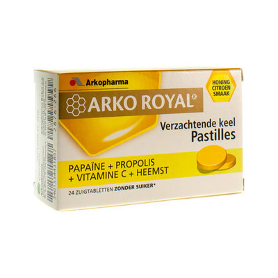 ARKOROYAL PROPOLIS PAPAINE PASTILLES TUBE 2X10