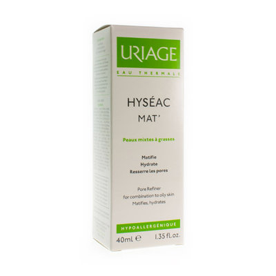 URIAGE HYSEAC MAT GEL CREME TUBE 40ML