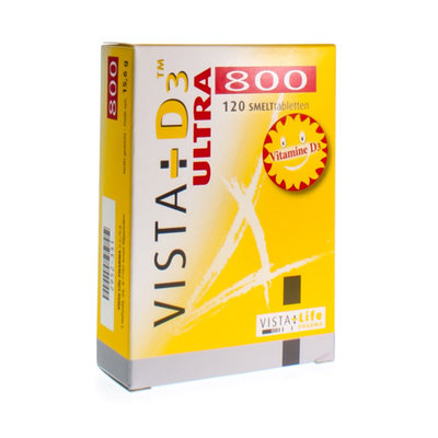 VISTA D3 800 ULTRA SMELTTABLETTEN 120