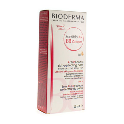 BIODERMA SENSIBIO AR BB VERZORGINGSCREME ANTI ROODHEID 40ML