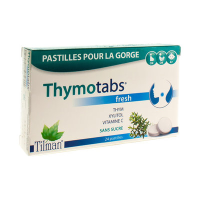 THYMO TABS FRESH ZUIGTABL 24