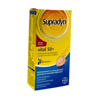 SUPRADYN VITAL 50+ BRUISTABLETTEN 30