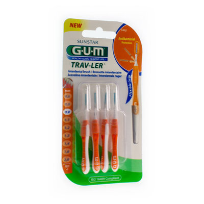 GUM PROXABRUSH TRAVEL CYL. UFINE 4 1412