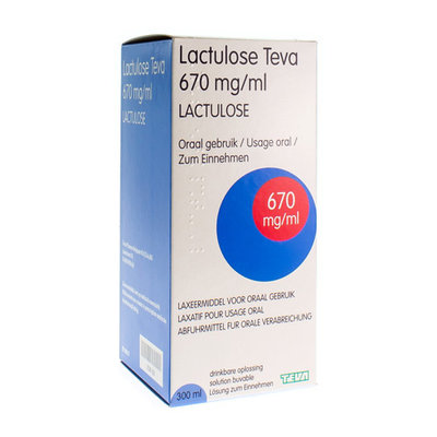 LACTULOSE TEVA SOL PER OS 300 ML