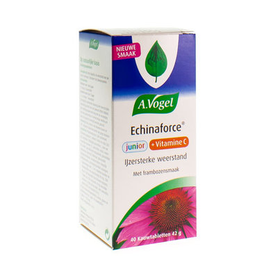 VOGEL ECHINAFORCE JUNIOR + VITAMINE C FRAMBOOS TABL 40