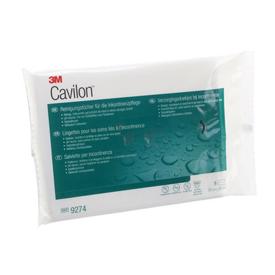 CAVILON VERZORGINGSDOEKJES INCONTINENTIE 8 9274