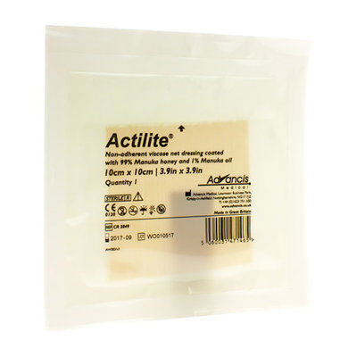 ACTILITE VERBAND ACTIVON A/BACT. N/ADH 10X10CM 1